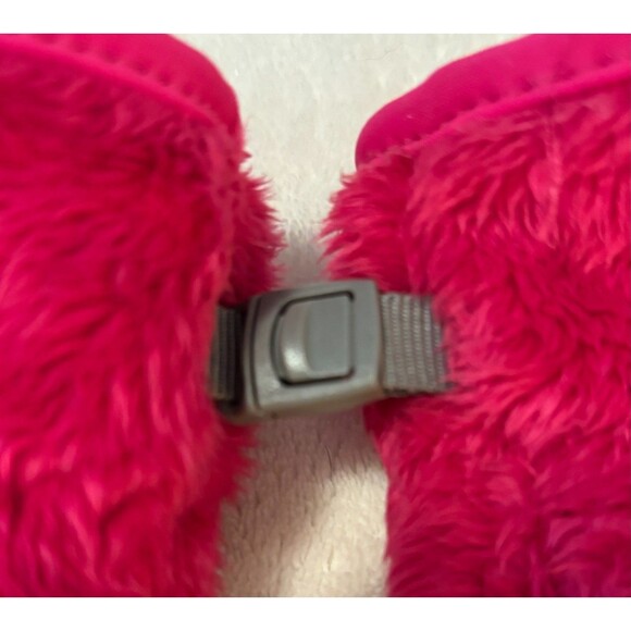 NWOT The North Face Denali Thermal Girls Mittens, Cabaret Pink, Sz Med - Picture 5 of 5